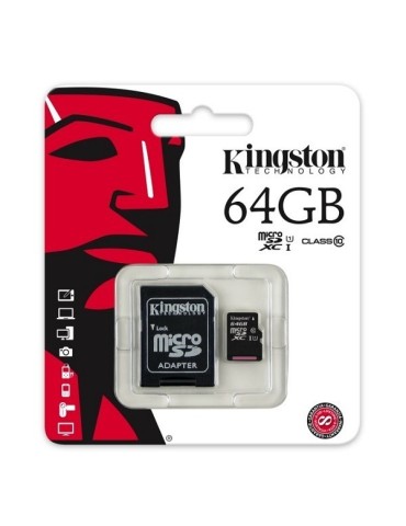 Cartão De Memoria Kingston Micro Sd Xc 64gb
