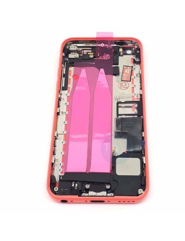 Carcaça de Reposição P/ Iphone 5C Rose Completo