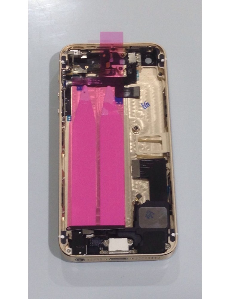 Carcaça de Reposição P/ Iphone 5S Dourado Completo