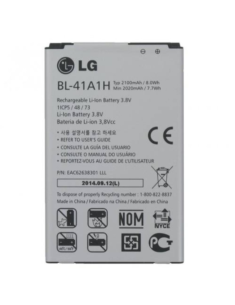 Bateria de Reposição P/ LG F60 BL-41A1H