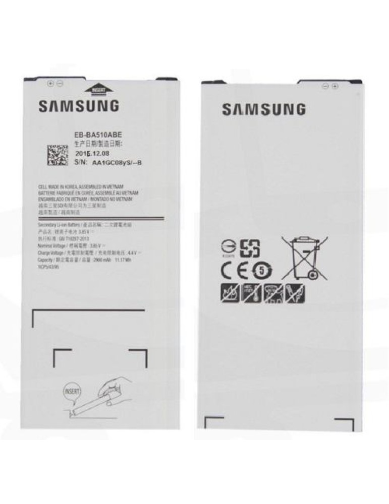 Bateria de Reposição P/ Samsung A5 2016 A510 EB-BA510AB