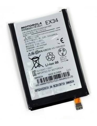 Bateria de Reposição P/ Moto X EX34