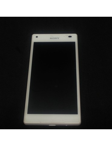 Touch de Reposição P/ Sony Z5 Mini Z5 Compact Branco C/ Aro