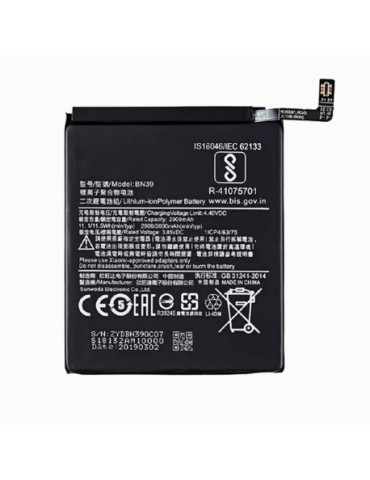 Bateria de Reposição P/ Xiaomi BN39