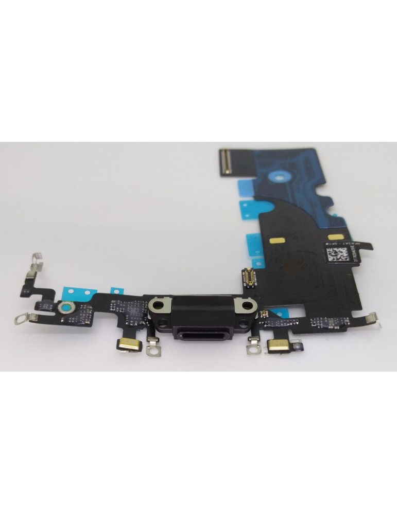 Flex Conector Carga Iphone 8 Preto