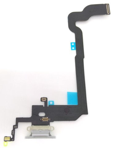 Cabo Flex Conector Carga Usb Iphone X Branco