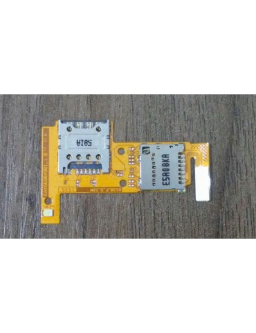 Flex Leitor Chip Lg K4 K130 K120 Sim Card Memória / Flash
