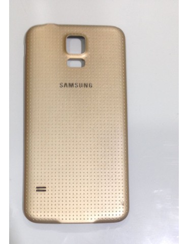 Tampa de Reposição P/ Samsung Galaxy S5 G900 Dourado